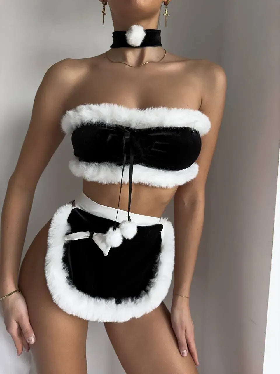 Seria tematică - Set de menajer privat - Alb&Negru